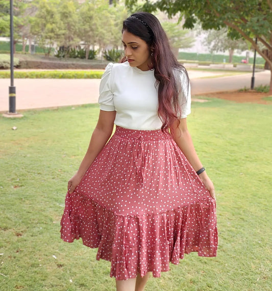 Polka Dotted Skirts